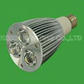 Dimmable led bulb light E27 3*3W