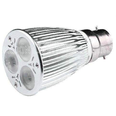 Dimmable led bulb light E27 3*3W 5