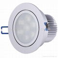 7*1W 220v led downlight(Antifog