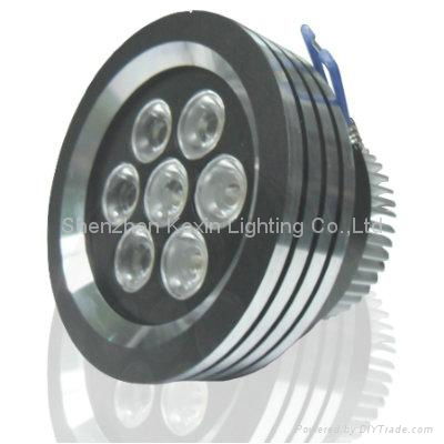 High power 7W led downlight(CE/ROHS approval)