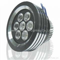 High power 7W led downlight(CE/ROHS approval)