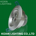 High power 7W led downlight(CE/ROHS approval)