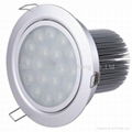 12*1W led downlight dimmable(Antifog Function)