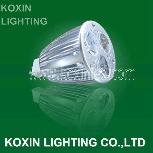 High power led spotlight  MR16 CREE 3X3W  2