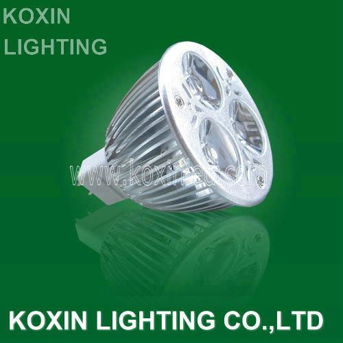 High power led spotlight  MR16 CREE 3X3W  5