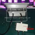 DMX Controlled 30W RGB LED Floodlight Outdoor IP65