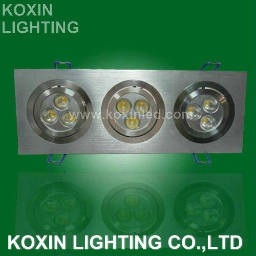 12*1W led downlight dimmable(Antifog Function) 4