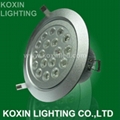 12*1W led downlight dimmable(Antifog Function)