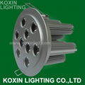 7*1W 220v led downlight(Antifog Function)