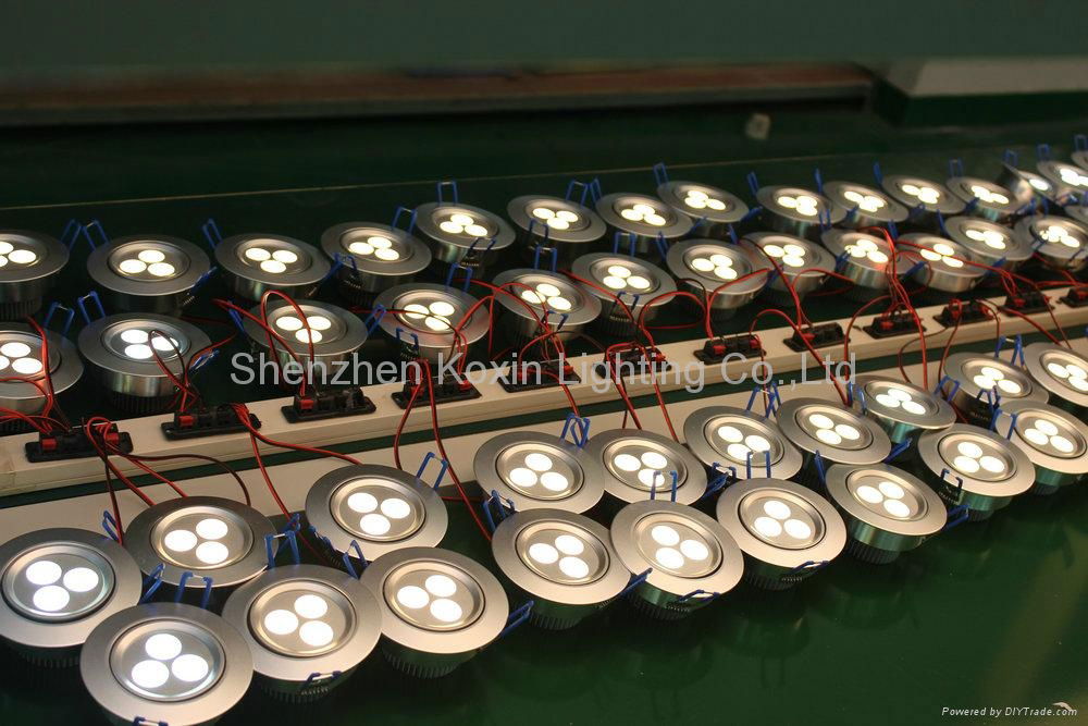 4*1W led ceiling down lamp(Triad of a lens) 2