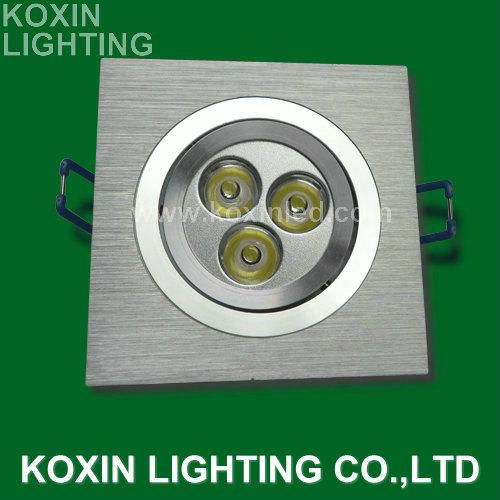 12*3W power Bridgelux led down light 5