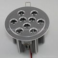 9*3W high power led ceiling light 3