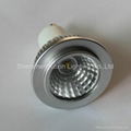 GU10 COB 5W dimmable led spot lights 4