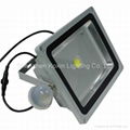 10W CREE led floodlight with light control