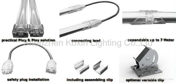 SMD3014 162leds/1.2M led rigid strip light 2