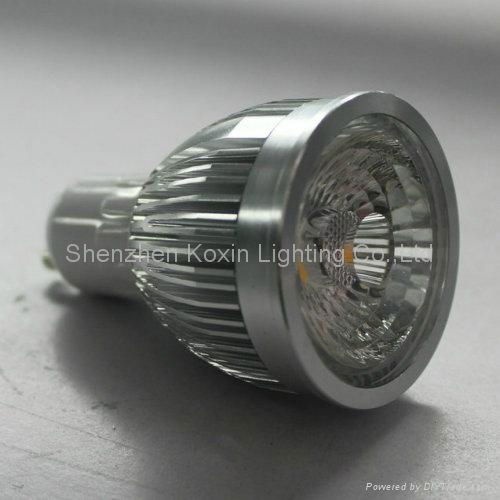 Dimmable  5W cob dia 49.5 led spotlight 2