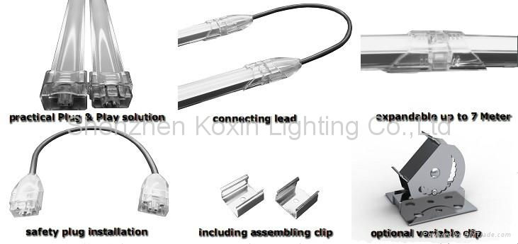 560mm 9W SMD3014 led bar light,high brightness patent rigid led light bar 3