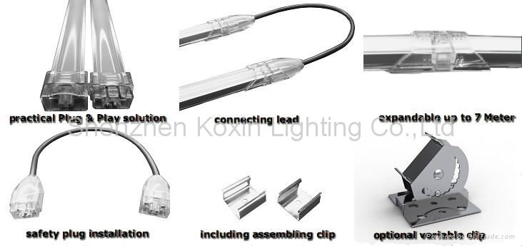 High power Profresh meat 18W light bar for meat refrigerated container 3