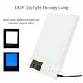 White and blue SAD LIHGT LED daylight Seasonal Affective Disorder Light 23W 2