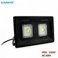 100W LED driverless floodlight, led floodlight, COB floodlight, LED street light