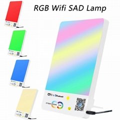 2020 new wifi bluetooth led therapy light 10000lux led sad light rgb adjustable (Hot Product - 1*)