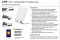 2020 new wifi bluetooth led therapy light 10000lux led sad light rgb adjustable