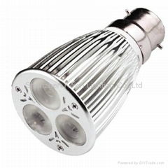 Hot Hight power CREE E27 9W led spot bulb dimmable light  