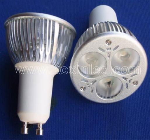 High power led spot lamp GU10 CREE 3X2W  2