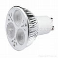 High power led spot lamp GU10 CREE 3X2W  3