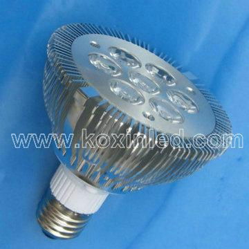 Dimmable powerful led par lamp PAR30 7*1W 4