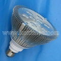 Dimmable powerful led par lamp PAR30 7*1W