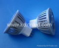 High power led spotlight MR16 3x1W 2