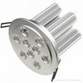 9*3W high power led ceiling light 1