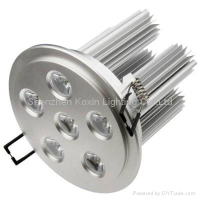 6*3W powerful led ceiling downlight 