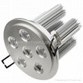 6*3W powerful led ceiling downlight