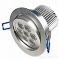 7*1W indoor led ceiling light