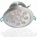 Bridgelux led downlight 12w(dimmable and nondimmable are ok)