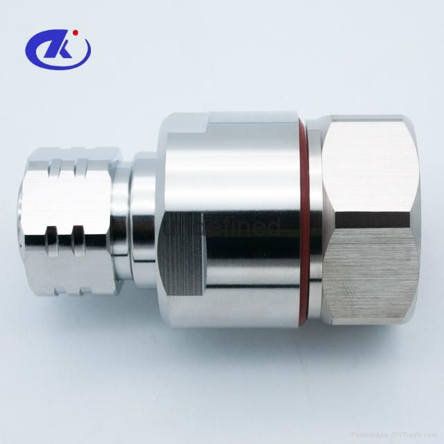 Low PIM 4.3/10 mini DIN Male Straight Connector for 7/8"Feeder Jumber Cable 4