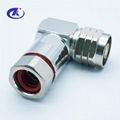 N type right angle plug connector for 1/2 superflexible cable 4
