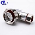 DIN Male Right Angle Connector For 1