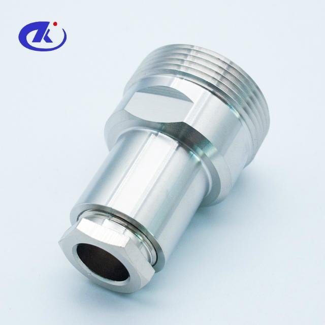 RF 7/16 DIN straight female connector for LMR400 cable 2