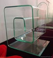 Hot curved glass