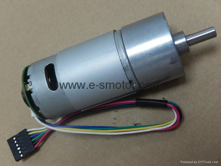37GB spur gear motor w/encoder 2