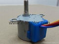 24BYJ stepper motor w/threaded shaft