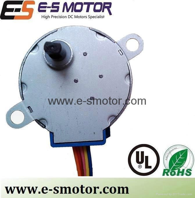 24BYJ stepper motor w/threaded shaft 2