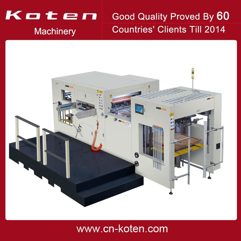 Automatic Die Cutting Machine With Stripping