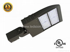 UL 90W  LED shoebox area luminaire light