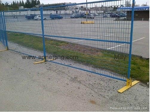 加拿大6x9.5英尺8*9.5英尺PVC 建筑防护临时护栏 专业生产厂家 2