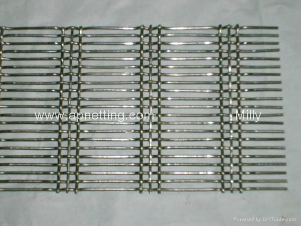 High quality sus302 SS304 SS316 stainless steel crimped wire mesh Crusher Screen 4