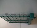 double horizontal welded mesh fencing Securifor 2D Varimesh panels 3